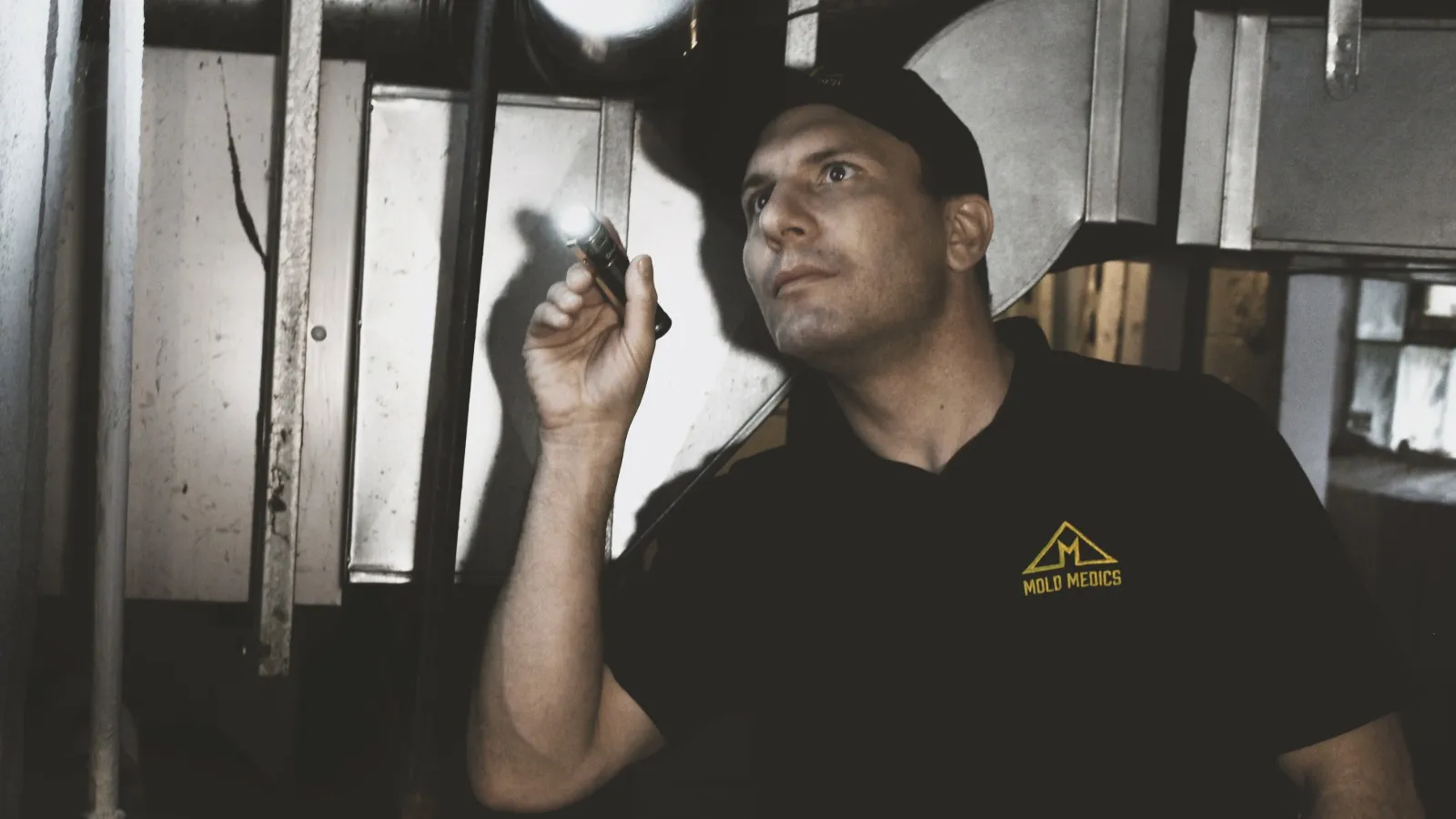 Home service technician working for a Swack Business Group company