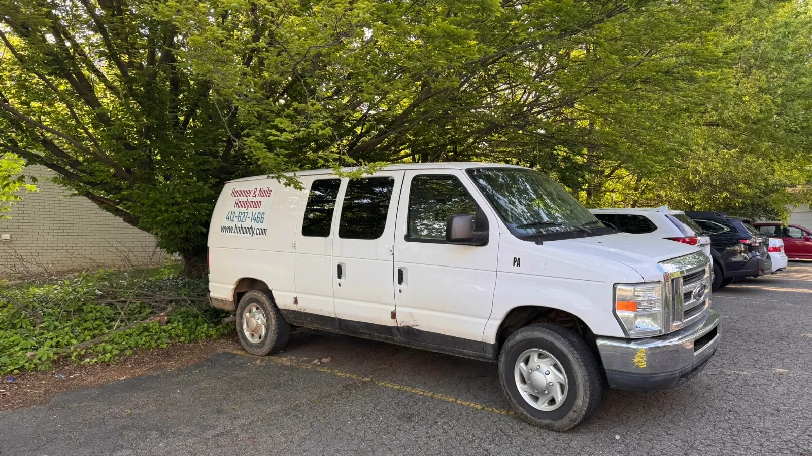 Hammer and Nails Handyman technician providing home services in the Pittsburgh area